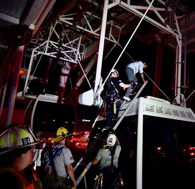 Rescate en ICON Park de Orlando