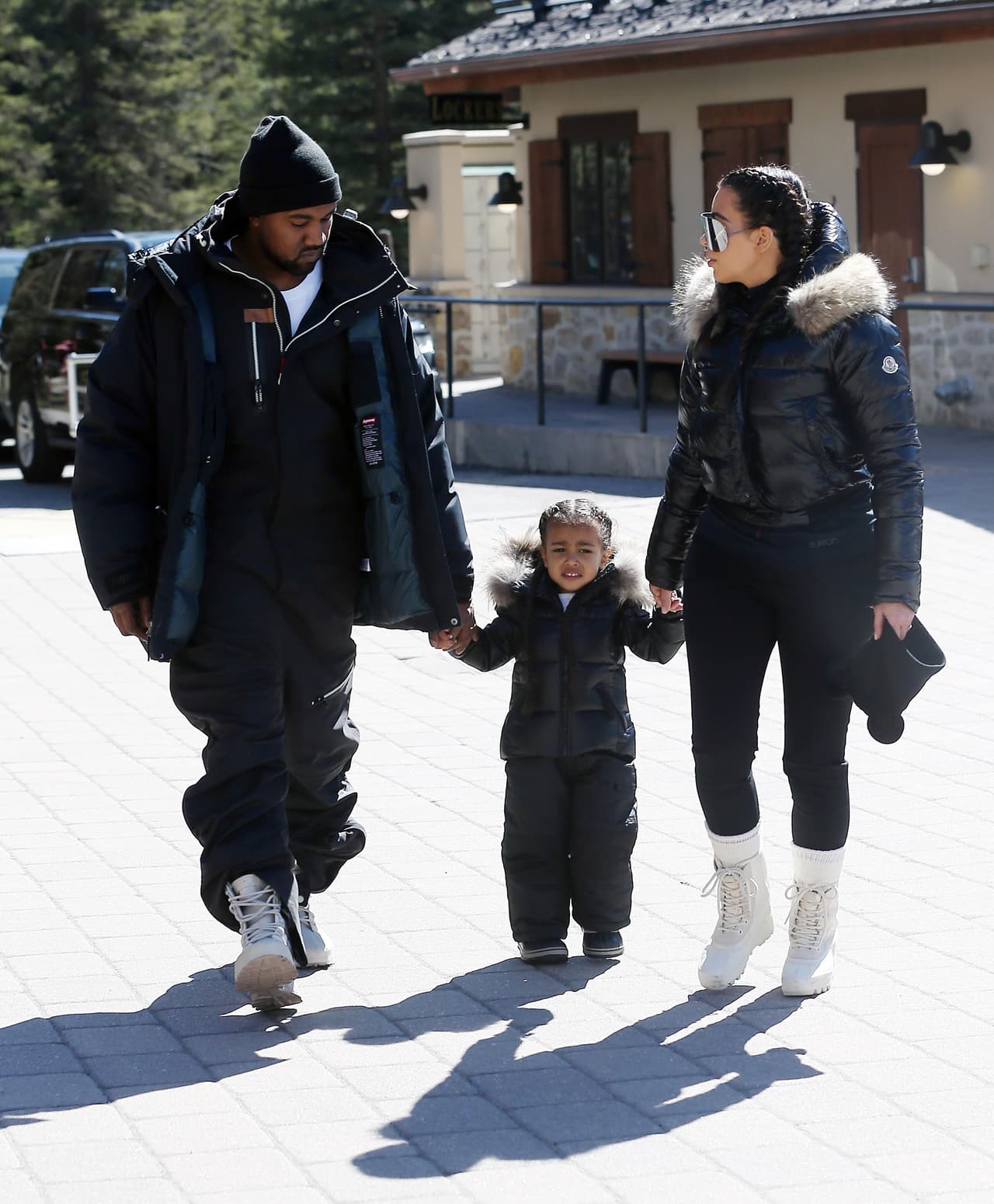 Todo el clan se fue a disfrutar de la nieve en Vail.