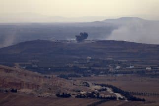 Espacio aéreo de Siria.