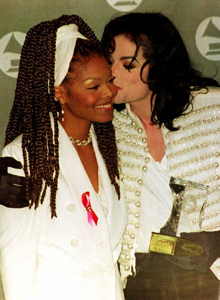 Janet Damita Jo Jackson es la más joven de los hermanos Jackson.