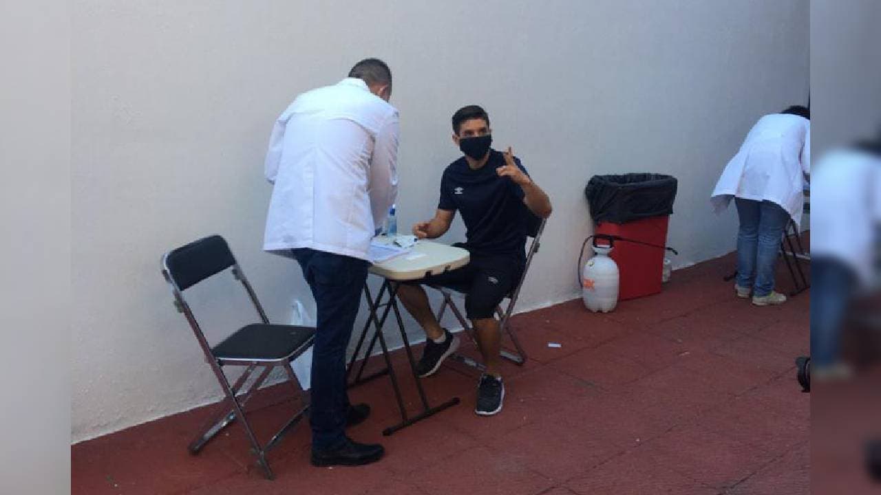Realizaron pruebas para la detección del coronavirus a jugadores del primer equipo varonil, cuerpo técnico, staff y directiva.
