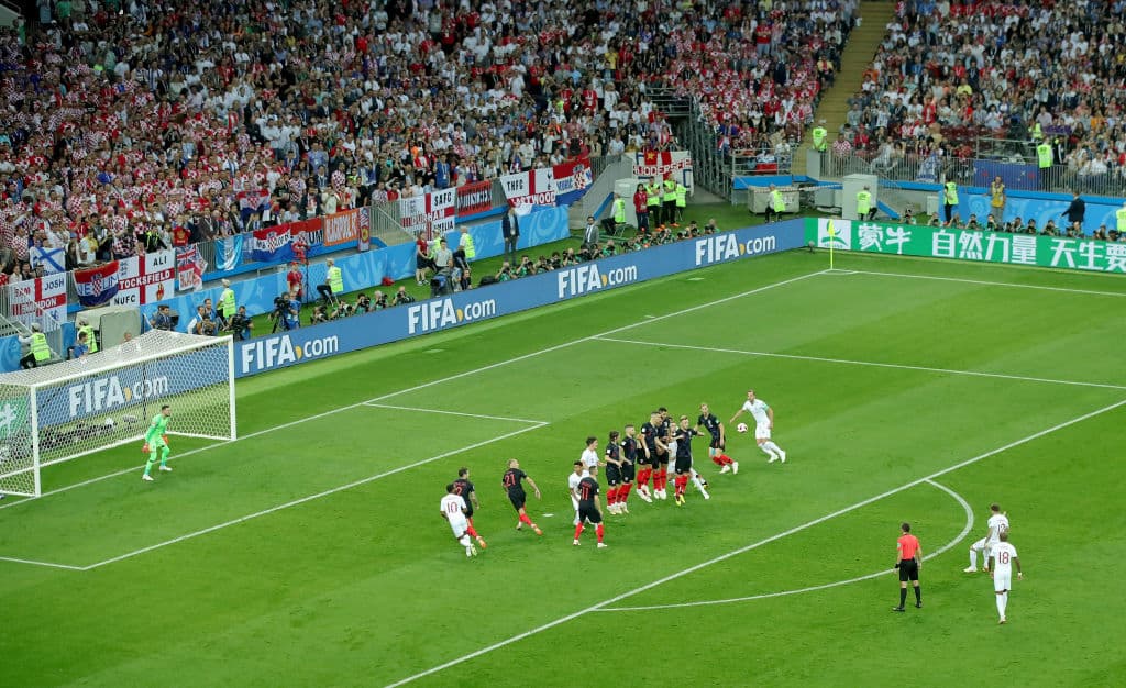 Los jugadores croatas saltaron con un esfuerzo notable pero al final insuficiente.