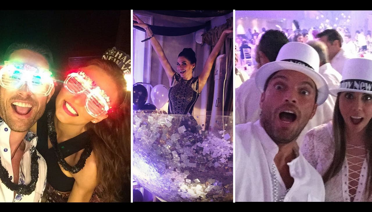 Fiesta, alegría, a la moda y con buena vibra, así fue como tus actores favoritos recibieron el 2016.