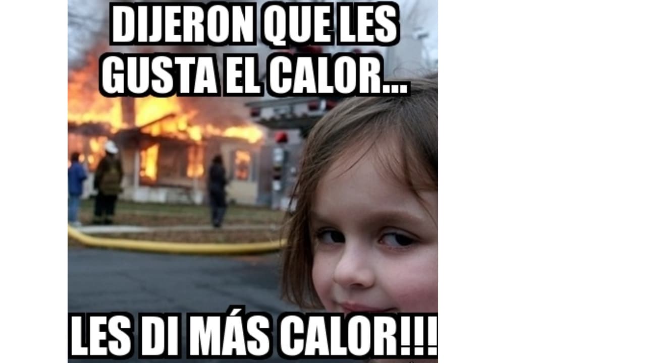 ¿Querían calor?