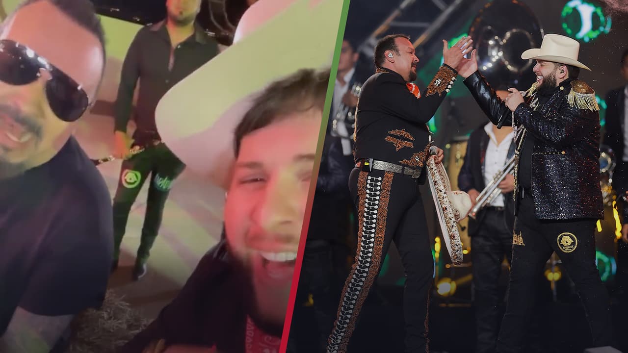 Pepe Aguilar y El Fantasma vuelven a hacer un dueto: “Parecemos Wisin y Yandel”