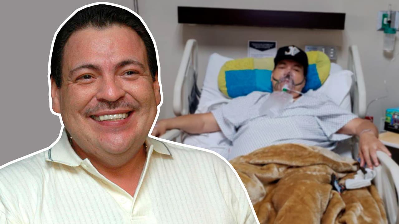 Julio Preciado sufre de un cuadro de neumonía que lo tiene hospitalizado