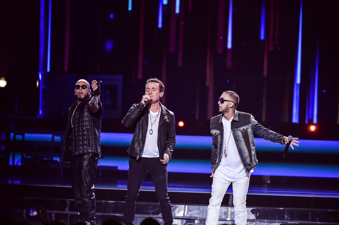 No cabe duda, este fue otro de los momentos fuertes de la noche.