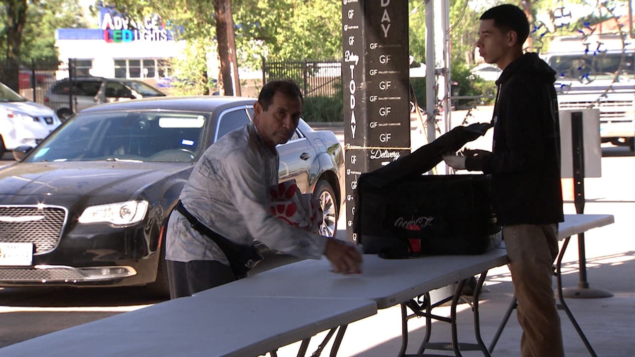 Los voluntarios implementan todas las medidas sanitarias y de seguridad que marcan las autoridades.