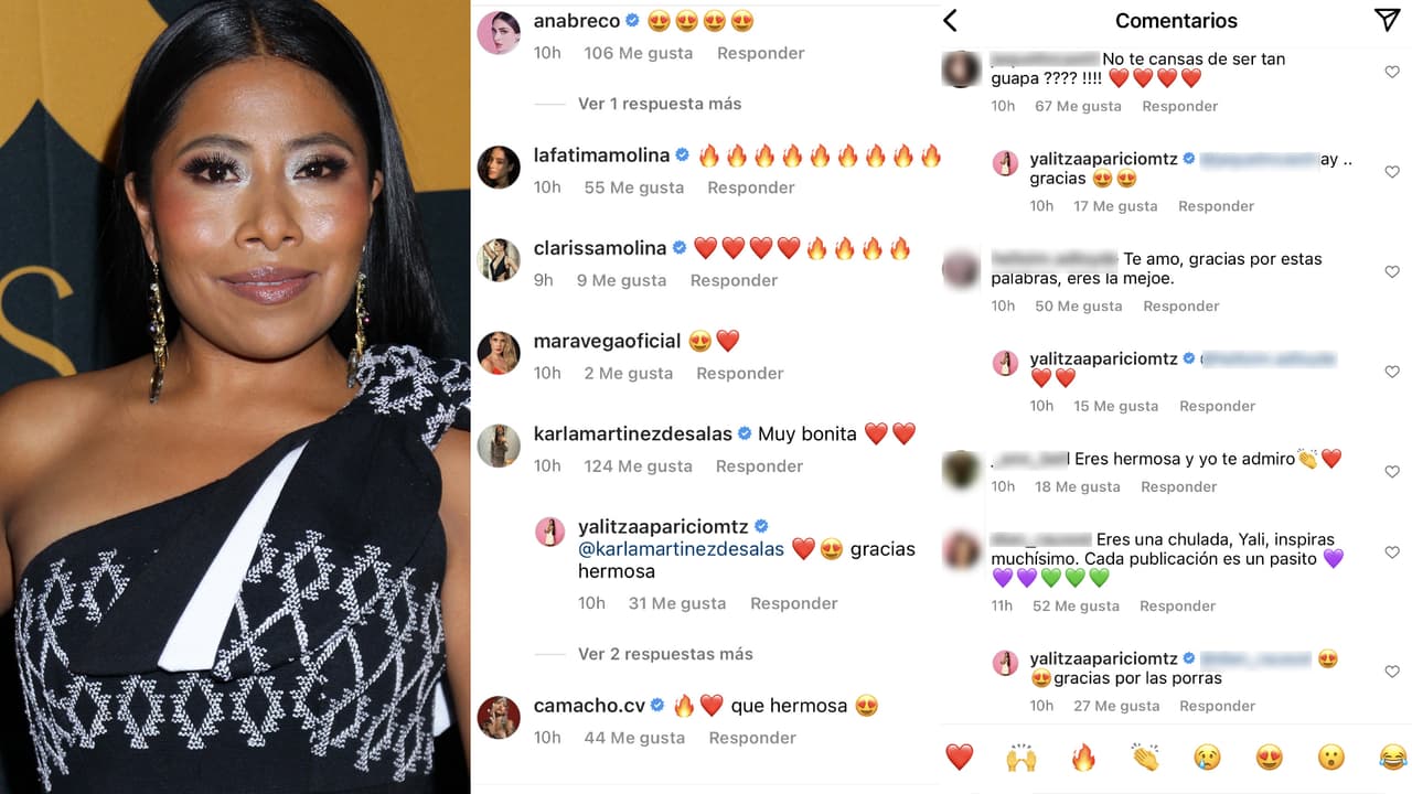 Estos fueron parte de los mensajes de apoyo que recibió Yalitza Aparicio por sus nuevas fotos en bikini.