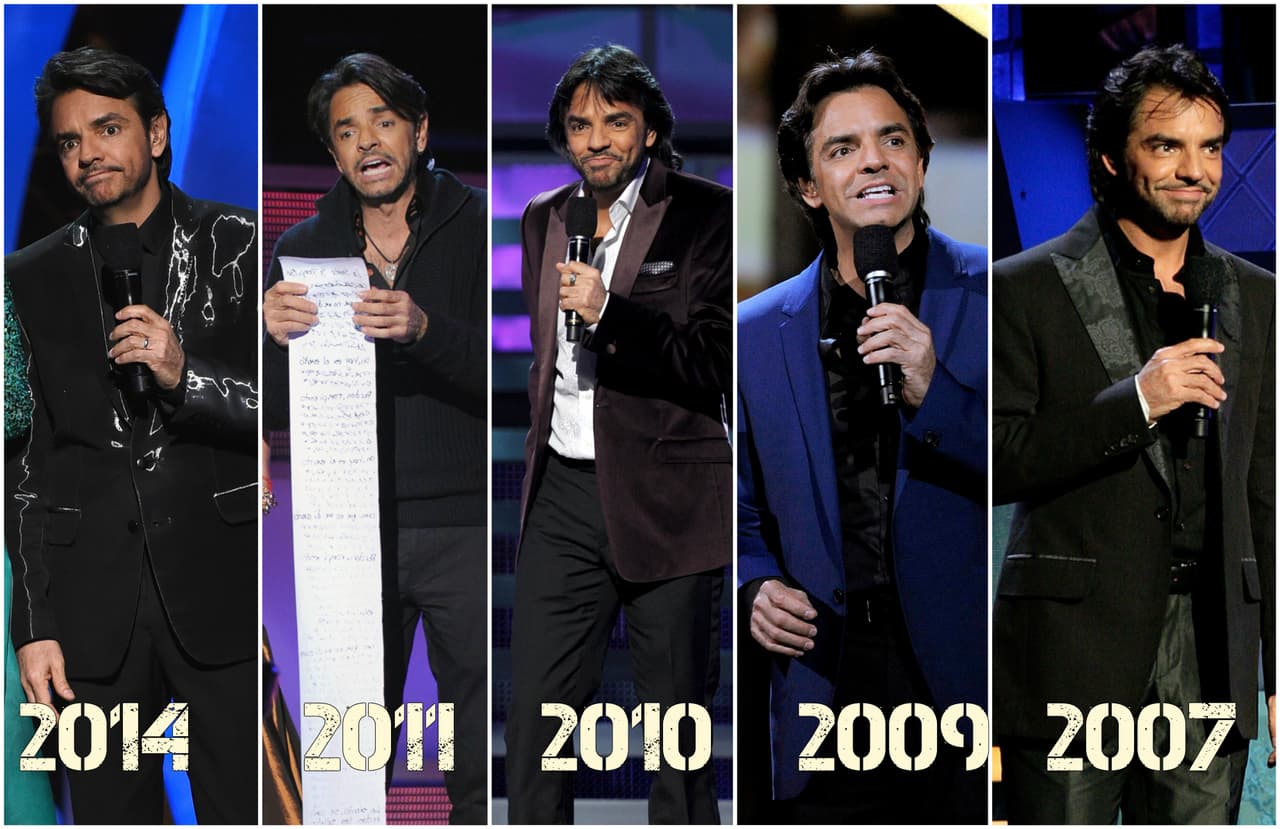 Además de todo, Eugenio ha sido uno de los conductores de Latin GRAMMY en varias ediciones y el público lo ha disfrutado.