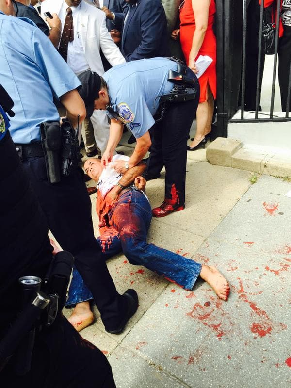 Reapertura de la embajada cubana en Washington.