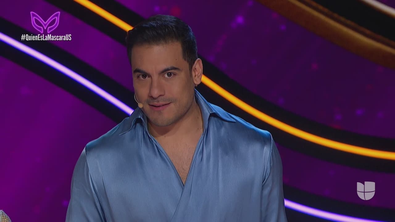 Carlos Rivera quedó asombrado de descubrir a Alejandra Espinoza y recordó su labor con actriz y conductora. Descubre quiénes serán los próximos personajes eliminados y no te pierdas la semifinal el domingo a las 7P/6C por Univision.