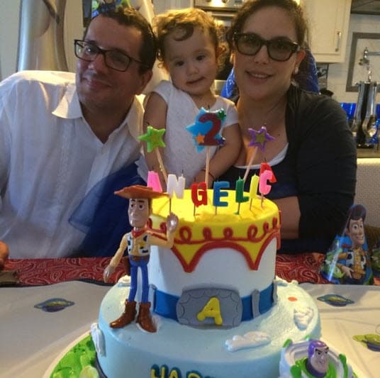 Angélica Vale y Otto Padrón se casaron en febrero de 2011 y tienen dos hijos: Angélica Masiel y Daniel Nicolás.