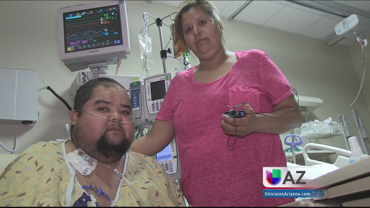 Un hombre hispano se debate entre la vida y la muerte necesita un transplante de corazón