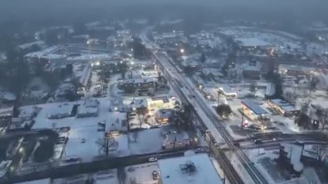 Así se vivió la primera nevada en el DMV; se reportan más de 200 accidentes y heridos