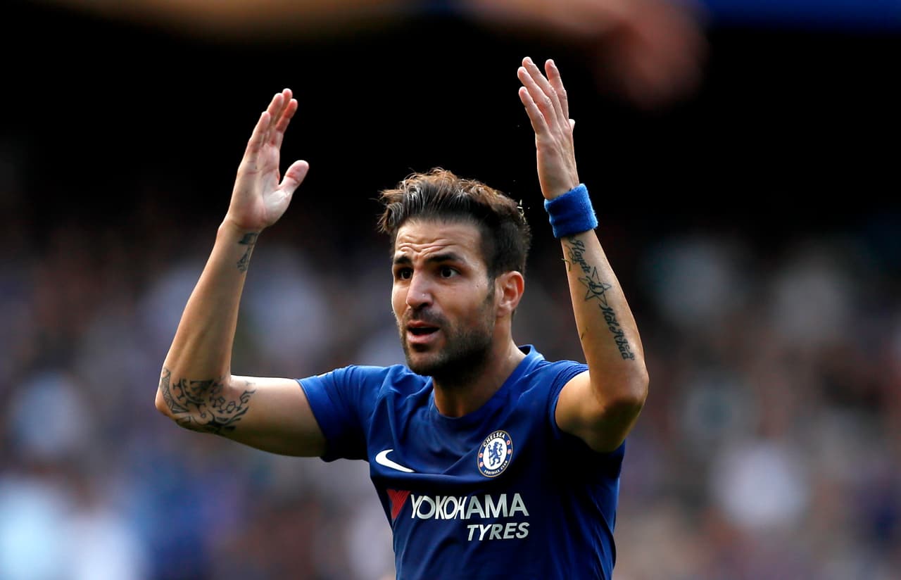 Cesc Fabregas (Chelsea): a pesar de tener 30 años, el español sigue teniendo mucho por dar y lo demuestra con los 'Blues'. Actualmente tiene un valor de 35 millones de euros, un 22% menos que en el 2016.