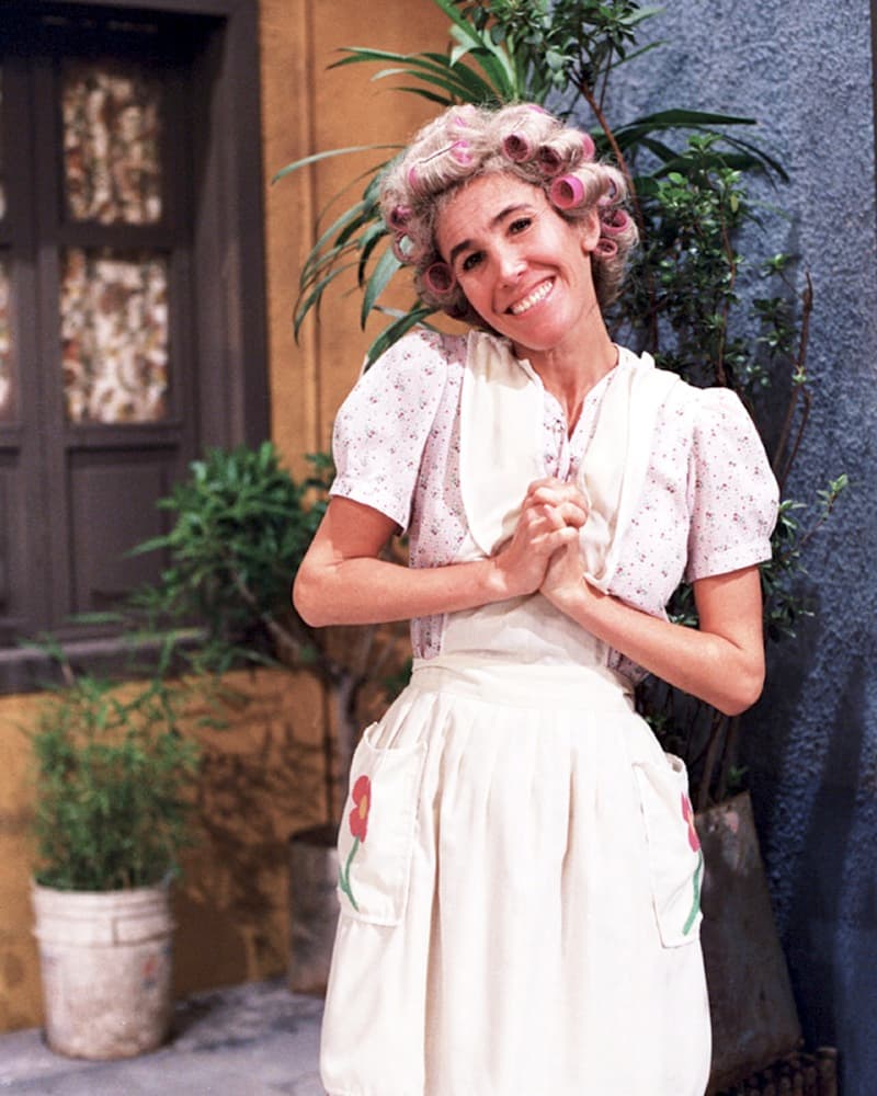 Cómo olvidar sus divertidos personajes como 'Doña Florinda', 'la Chimoltrufia' y la 'Popis', entre otros.