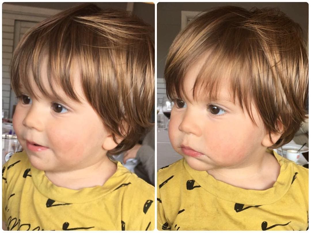 OMG! Sasha ha crecido muchísimo, tiene una sonrisa encantadora y una cabellera rubia de envidia.