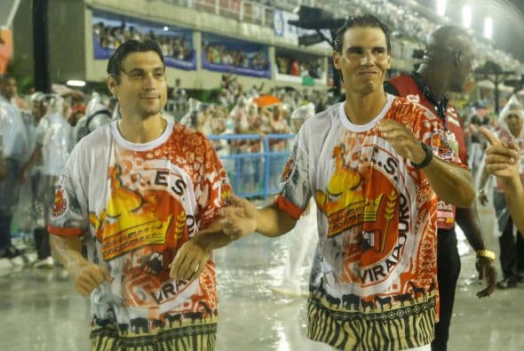 Rafael Nadal y David Ferrer debutan en el carnaval de Río 