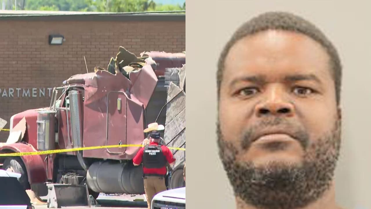 Nuevos detalles del acusado de robar un tráiler y chocarlo contra oficina del DPS de Texas