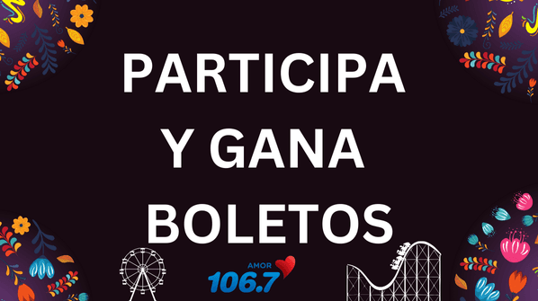 Gana boletos para Viva La Fiesta en Six Flags great America con Amor 106.7
