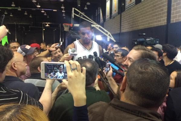 Spurs viven un media day lleno de intensidad