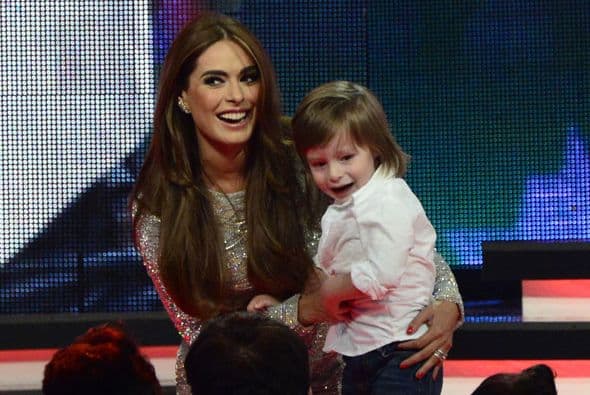 Se le nota una chispa especial a Gali en el rostro cuando está con él.