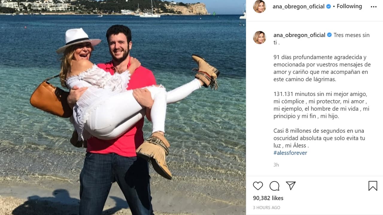 Con 
<b><a href="https://www.instagram.com/p/CD1SA01qa9R/" target="_blank">esta foto </a></b>al lado de su hijo, hizo saber cómo se ha sentido en cada uno de los segundos y minutos que ya no está con él. 
<br>