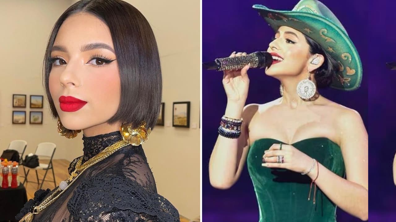 Ángela Aguilar y su radical cambió de look: así deslumbró en la alfombra de Premio Lo Nuestro