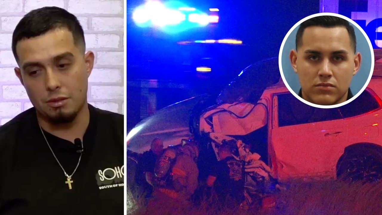 Familia del policía Jacob Arellano, muerto en choque frontal, lo recuerdan por ser “responsable y trabajador” 