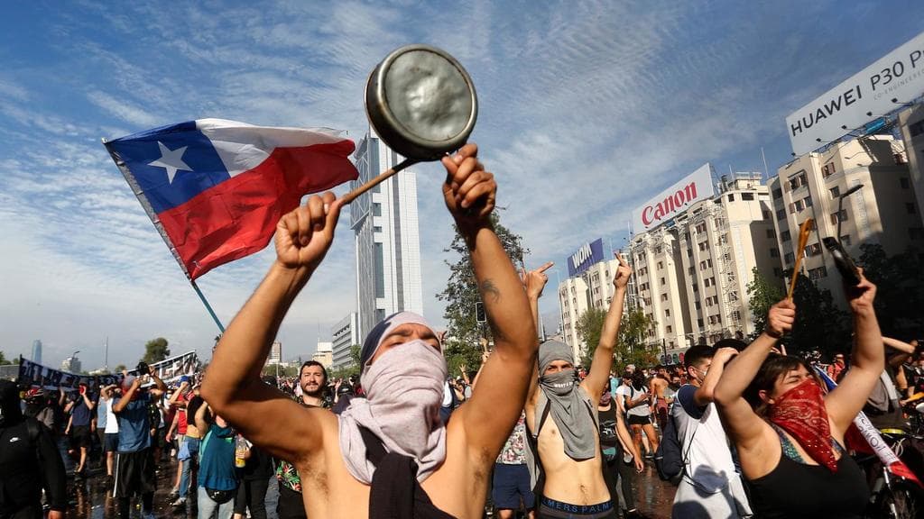 Recent protests have brought millions of Chileans onto the streets, described as the largest since the return of democracy.