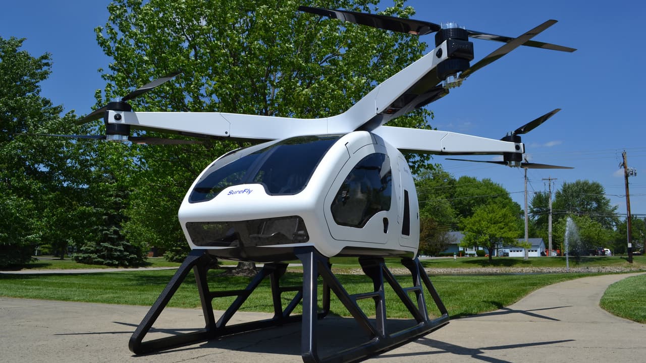 Otro paso que nos acerca a los autos voladores: El Workhorse SureFly