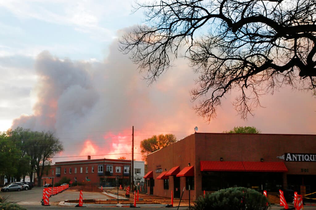El incendio más grande en la historia de Nuevo México ha destruido una superficie del tamaño de Bogotá