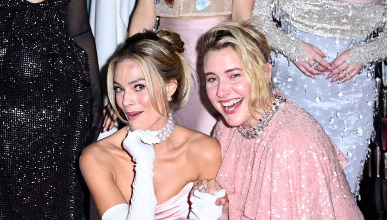 Margot Robbie y Greta Gerwig