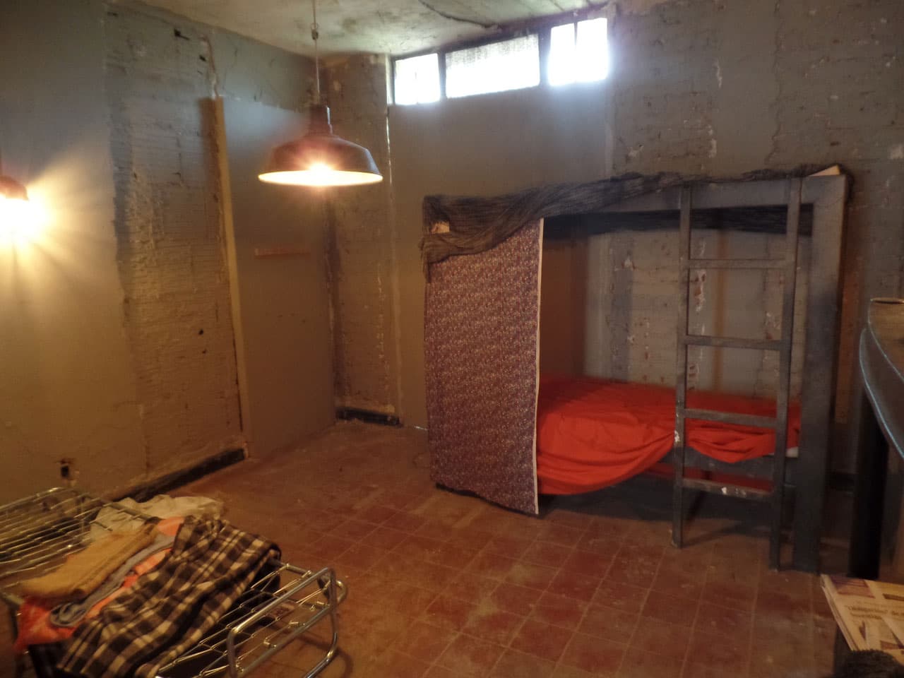 Esta era la celda de Fidel Yampolski, su "ángel guardián".