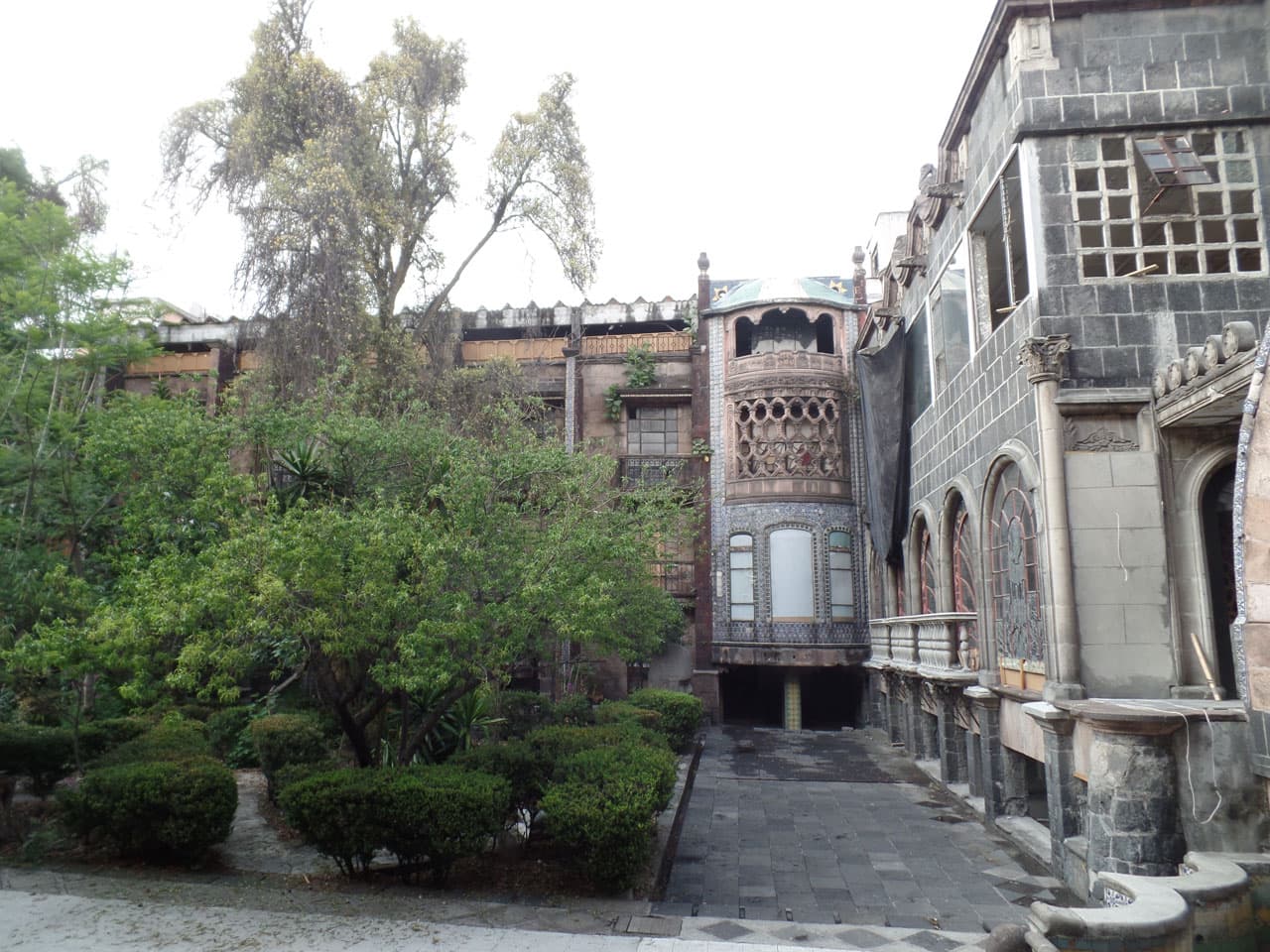 El Hotel Posada del Sol, un lugar que, se dice, está embrujado.