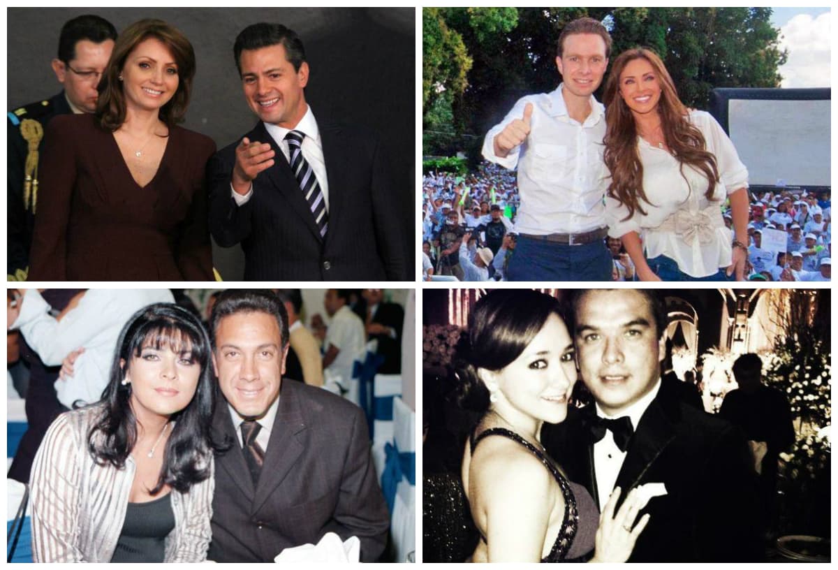 Pareciera que las actrices siempre han sentido atracción hacia los hombres poderosos, en especial por políticos y servidores públicos. Aquí recordamos a esas parejas que unieron al espectáculo con la política.