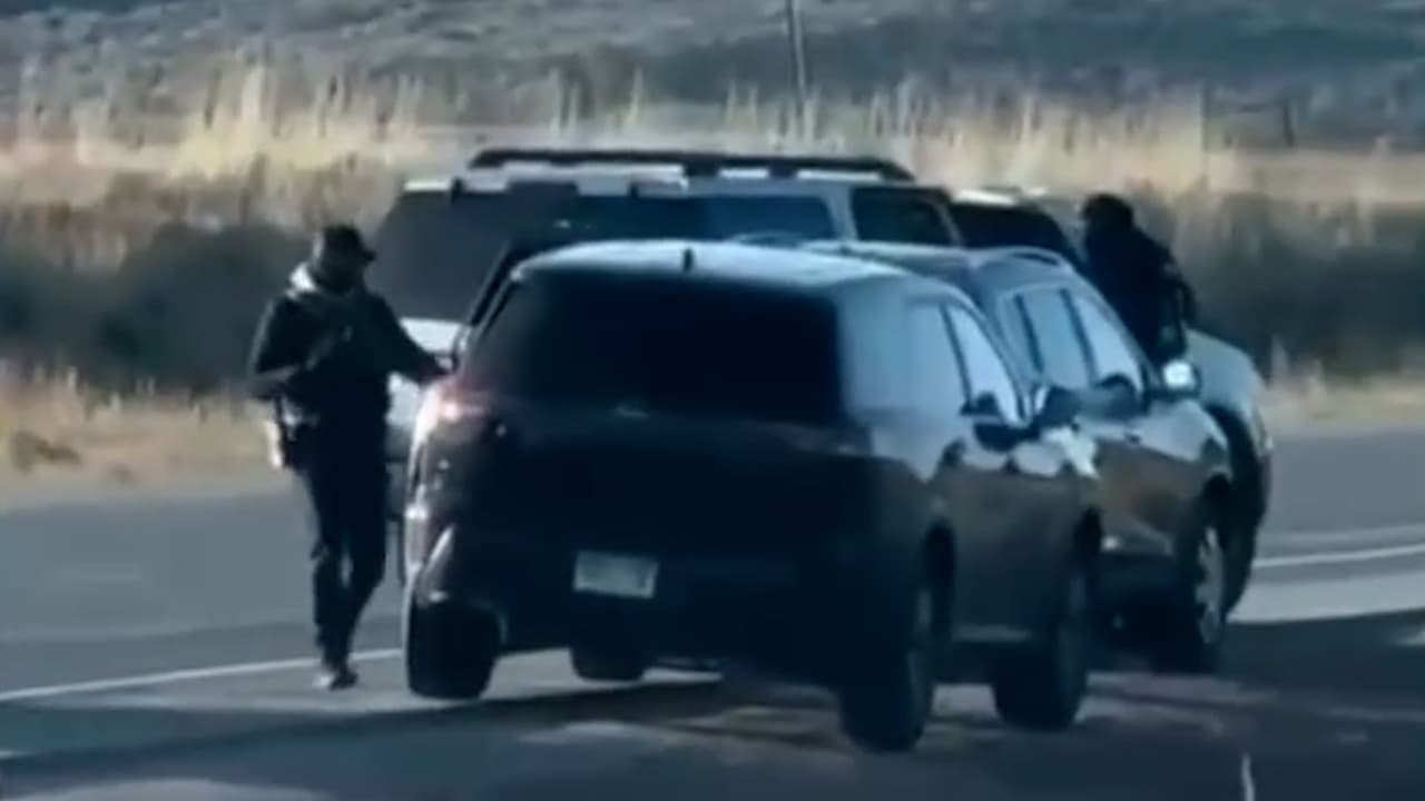 Video capta presunto operativo de ICE en Summit