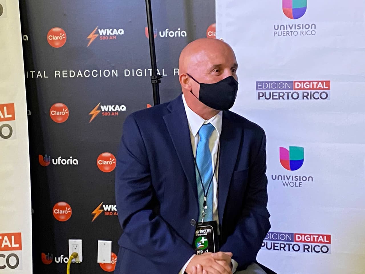 Calixto Negrón, manejador de campaña de Juan Dalmau reacciona previo al debate durante la antesala de Edición Digital Puerto Rico.