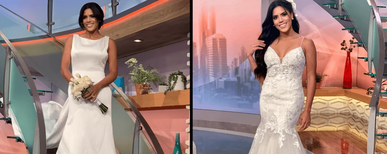 A principios del año 2019, y ya compometida con su amado Francesco, volvió a modelar dos estilos, uno clásico y otro más atrevido y moderno.