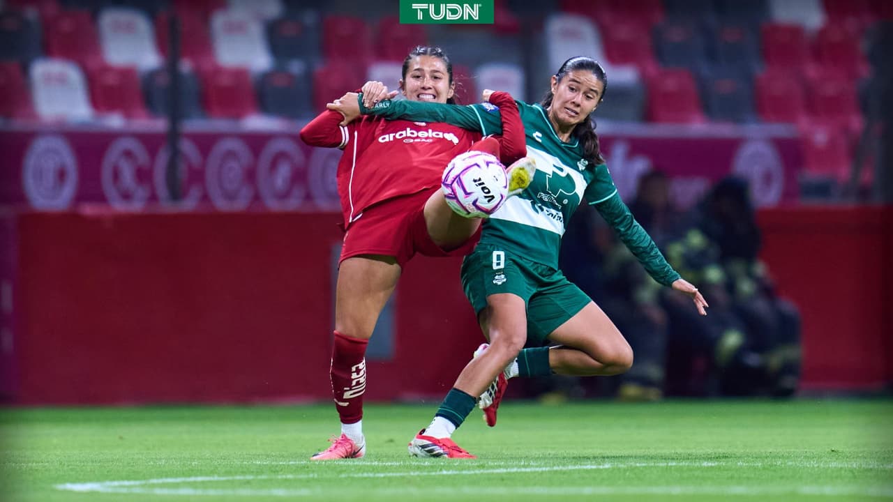 Resumen | Toluca y Santos dividen puntos en aguerrido empate
