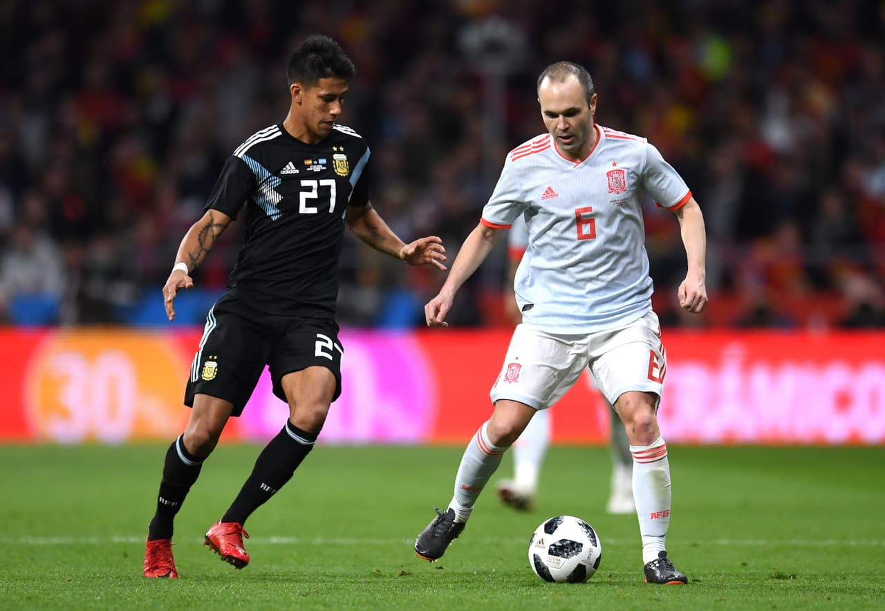 Debutó contra España en el nuevo estadio del Atlético de Madrid.