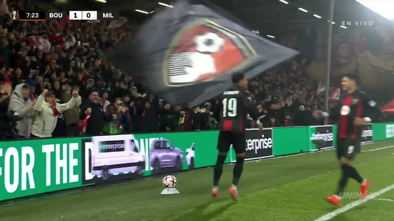 ¡Gool del Bournemouth! Desde los 11 pasos Justin Kluivert