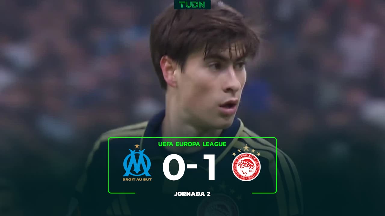 El golazo que se perdió 'Hormiga' González en el Marsella vs. Olympiacos