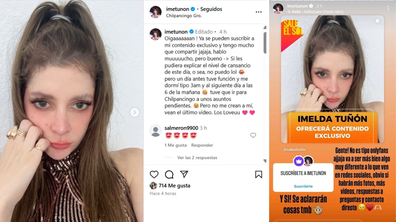 Imelda Garza-Tuñón ahora venderá contenido exclusivo.