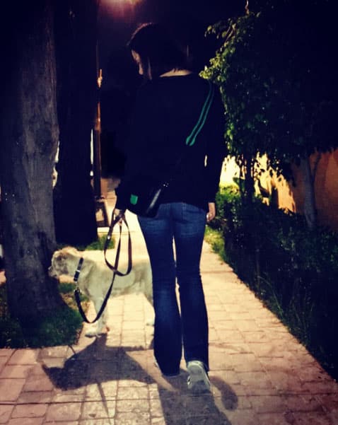 Gabriela de la Garza tiene a un perrito que se llama Cheto.
