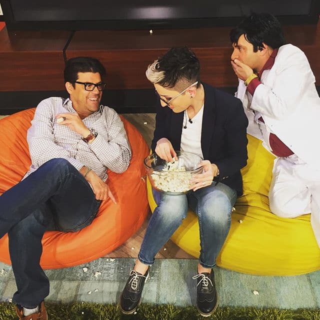 ¡Ups! Las palomitas tienen pies.