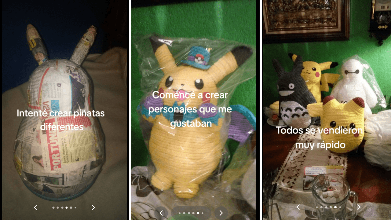 Economista que renunció a su trabajo para hacer y vender piñatas se hizo viral por contar su historia