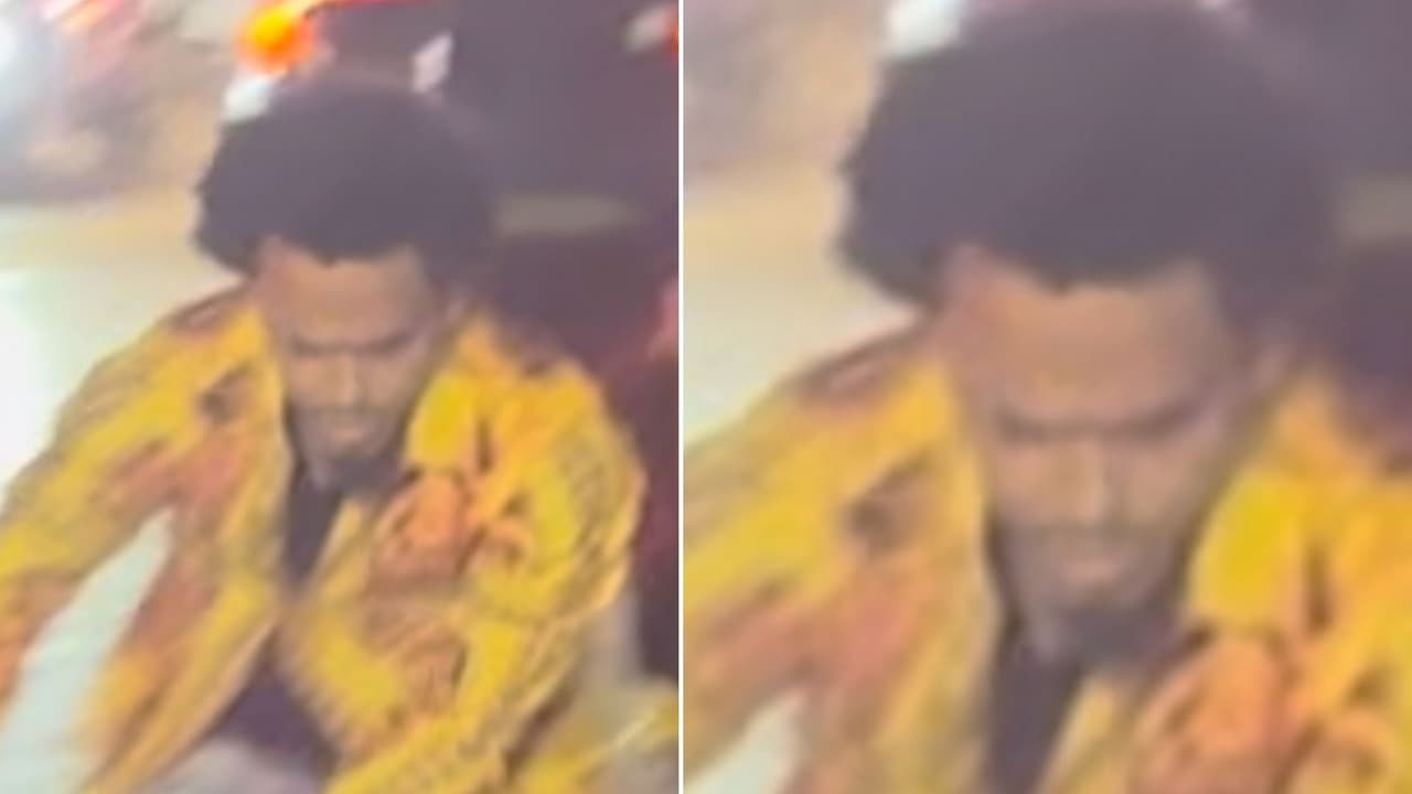 <b>Hombre implicado en la pelea:</b> Un individuo negro con una camisa amarilla.