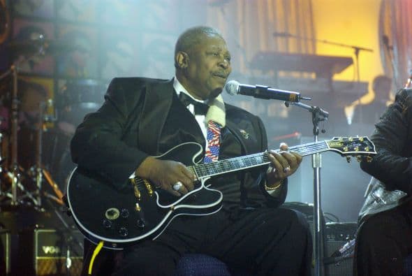 BB King es considerado uno de los mejores guitarristas en toda la historia de la música.